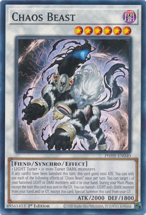 chaos beast yugioh